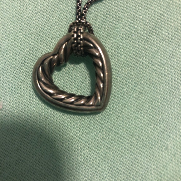 David Yurman Jewelry - David Yurman heart necklace